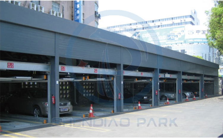 簡(jiǎn)易升降式雙層機(jī)械車(chē)位 簡(jiǎn)易升降式雙層機(jī)械車(chē)位