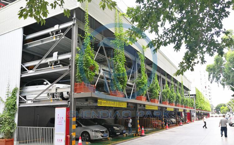 室外機(jī)械式立體停車(chē)庫(kù) 室外機(jī)械式立體停車(chē)庫(kù)