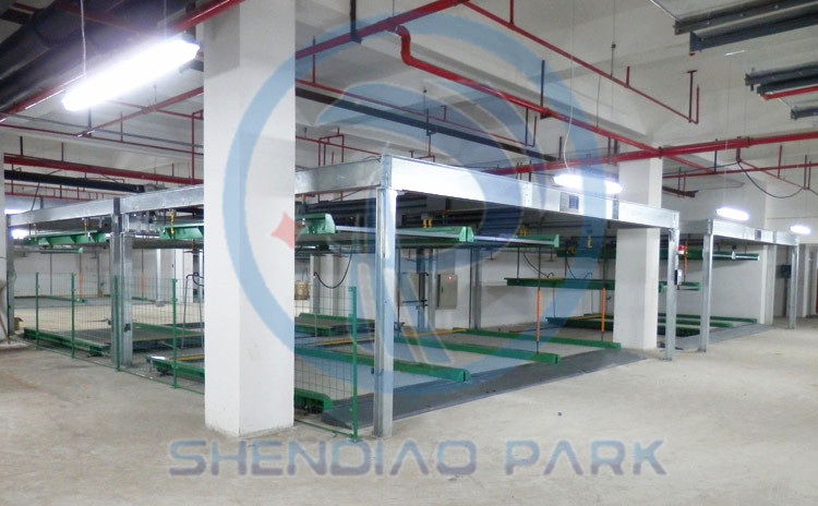 雙層地下立體停車(chē)庫(kù) 雙層地下立體停車(chē)庫(kù)