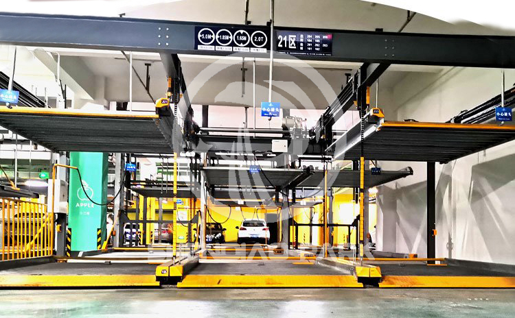 升降橫移式上下兩層機(jī)械車位 升降橫移式上下兩層機(jī)械車位